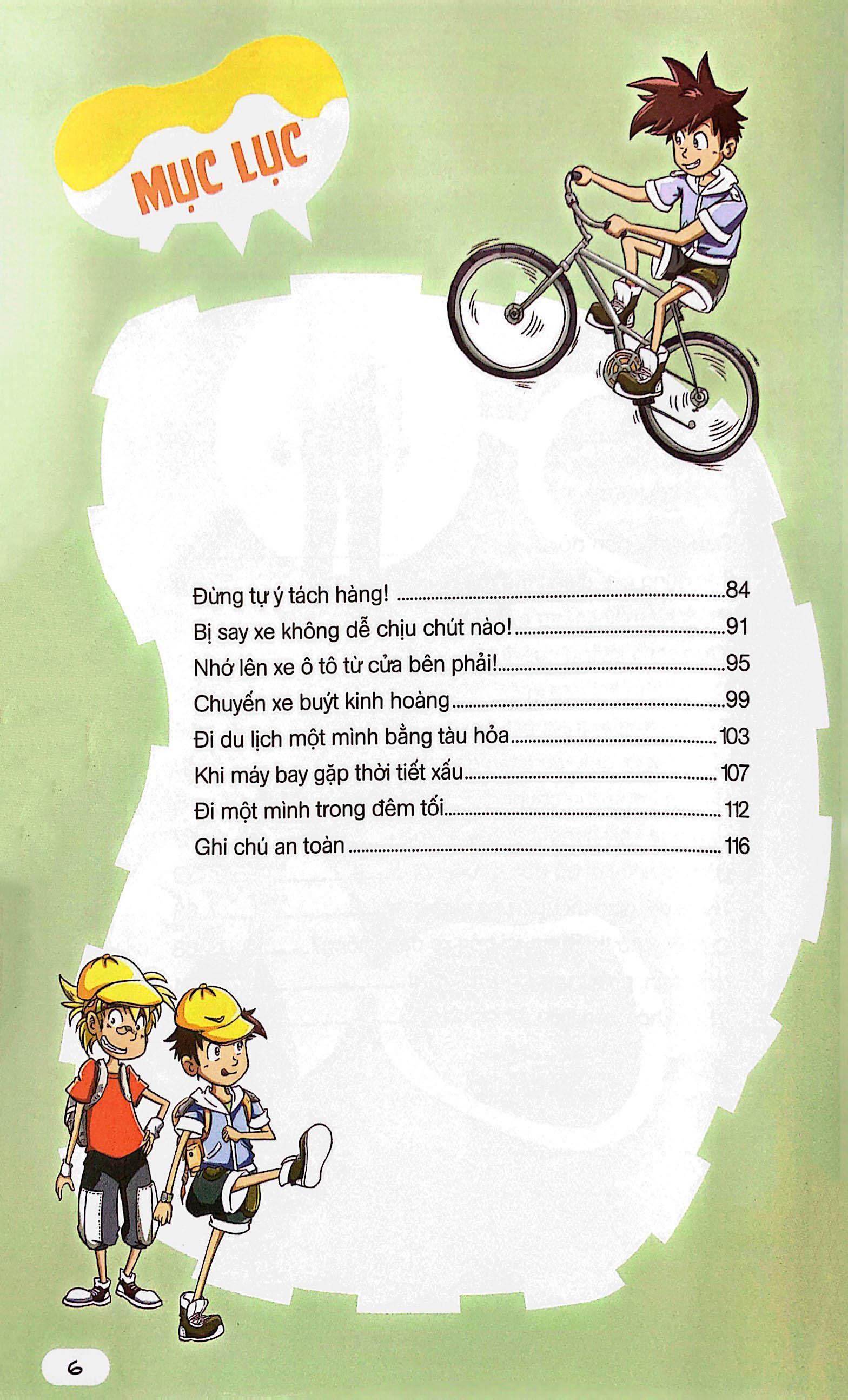 Vệ Sĩ Tốt Nhất Là Chính Mình - 150++ Kỹ Năng An Toàn Dành Cho Học Sinh - An Toàn Khi Tham Gia Giao Thông (Dành Cho Trẻ Từ 6-12 Tuổi)
