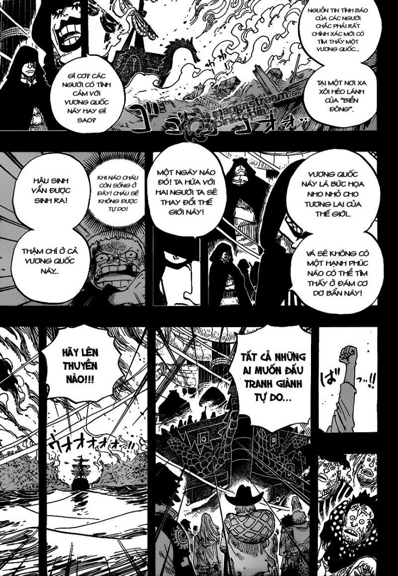 đảo hải tặc - one piece chapter 587 14