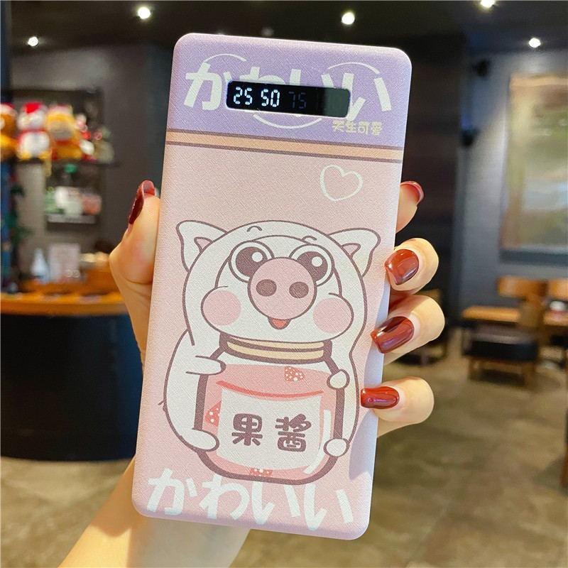 Pin sạc dự phòng mini 20000 Mah 2 cổng USB Micro Type-C thích hợp cho Iphone Xiaomi