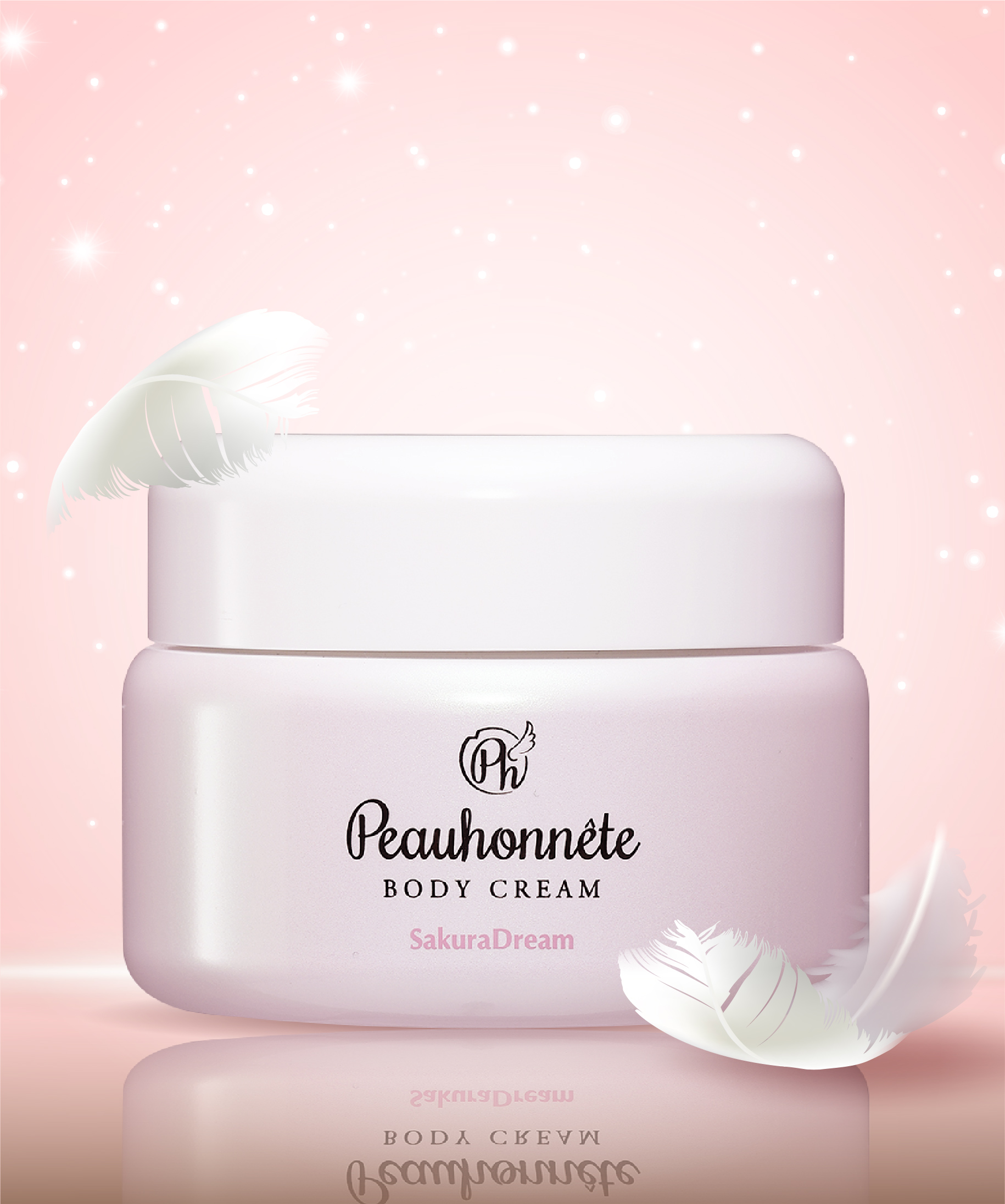 Peau honnête BODY CREAM 150g - Kem body cấm ẩm, làm sáng và min màng làn da