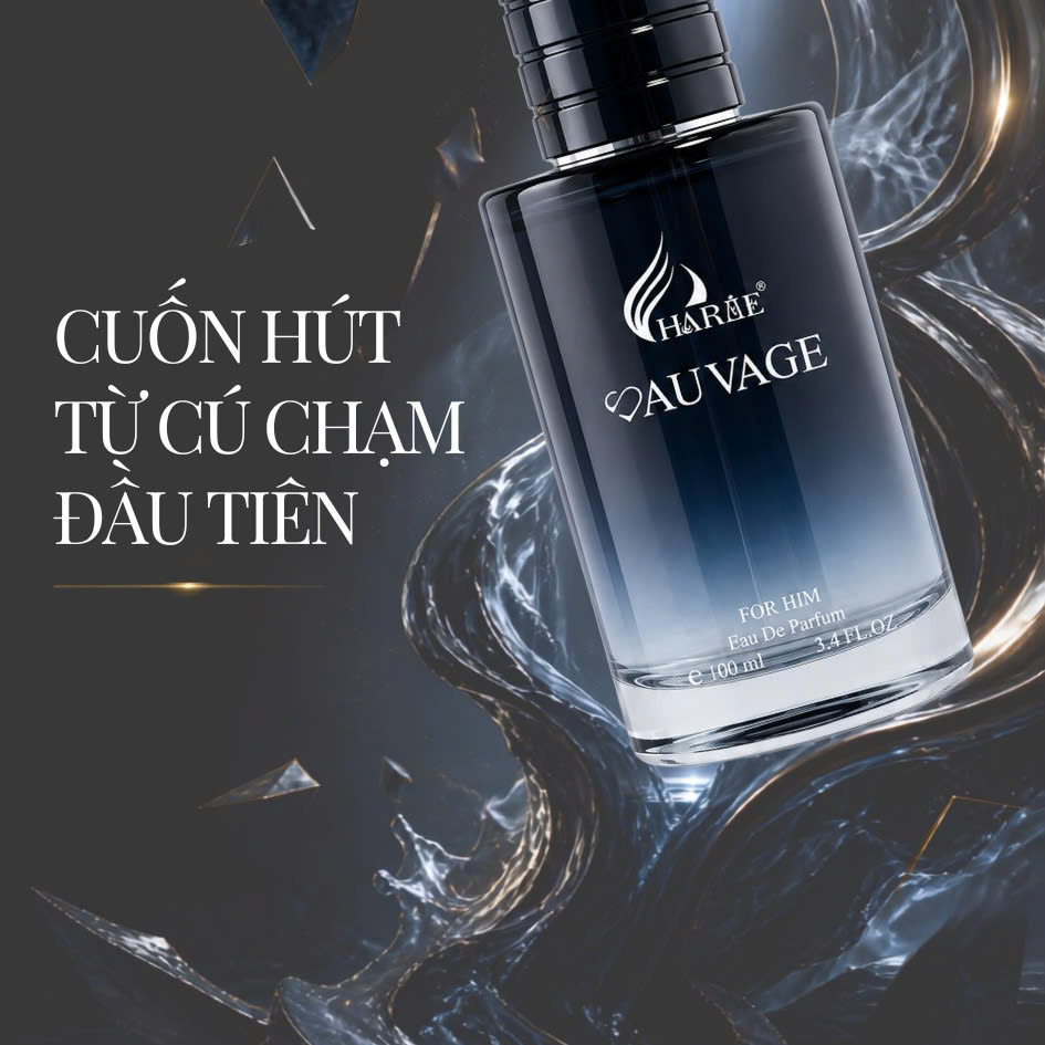 [TẶNG BẠN TRAI] Nước Hoa Nam Charme Auvage 100ml Chính Hãng – Phiên Bản Mới – Nam Tính, Lịch Lãm