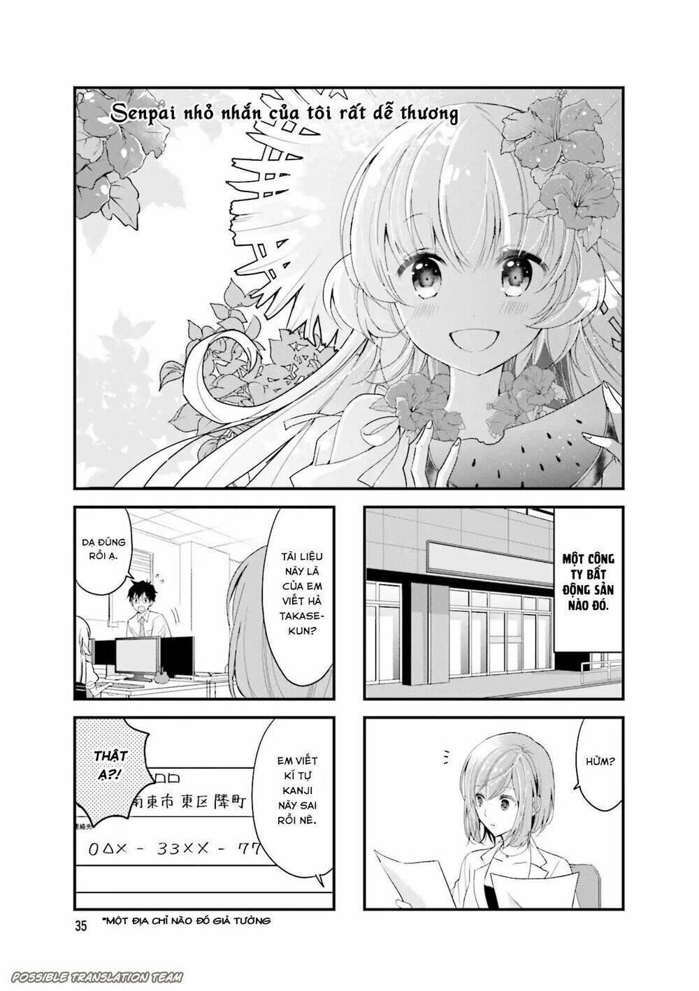 senpai nhỏ nhắn của tôi rất dễ thương chapter 20 3