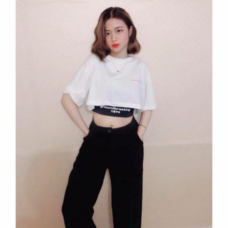 Áo Croptop Nữ  Set croptop 2 món áo nữ SIÊU HOT