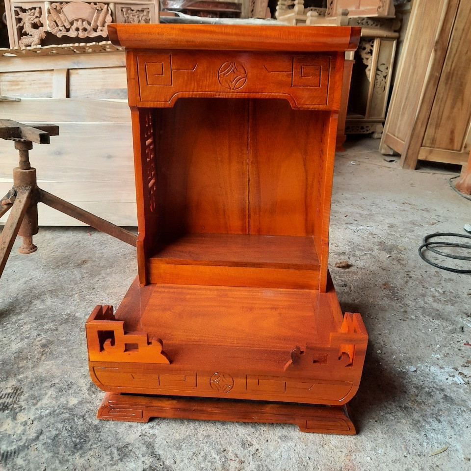 Bàn thờ ông địa thần tài mẫu hiện đại cho nhà chung cư ,gỗ tốt