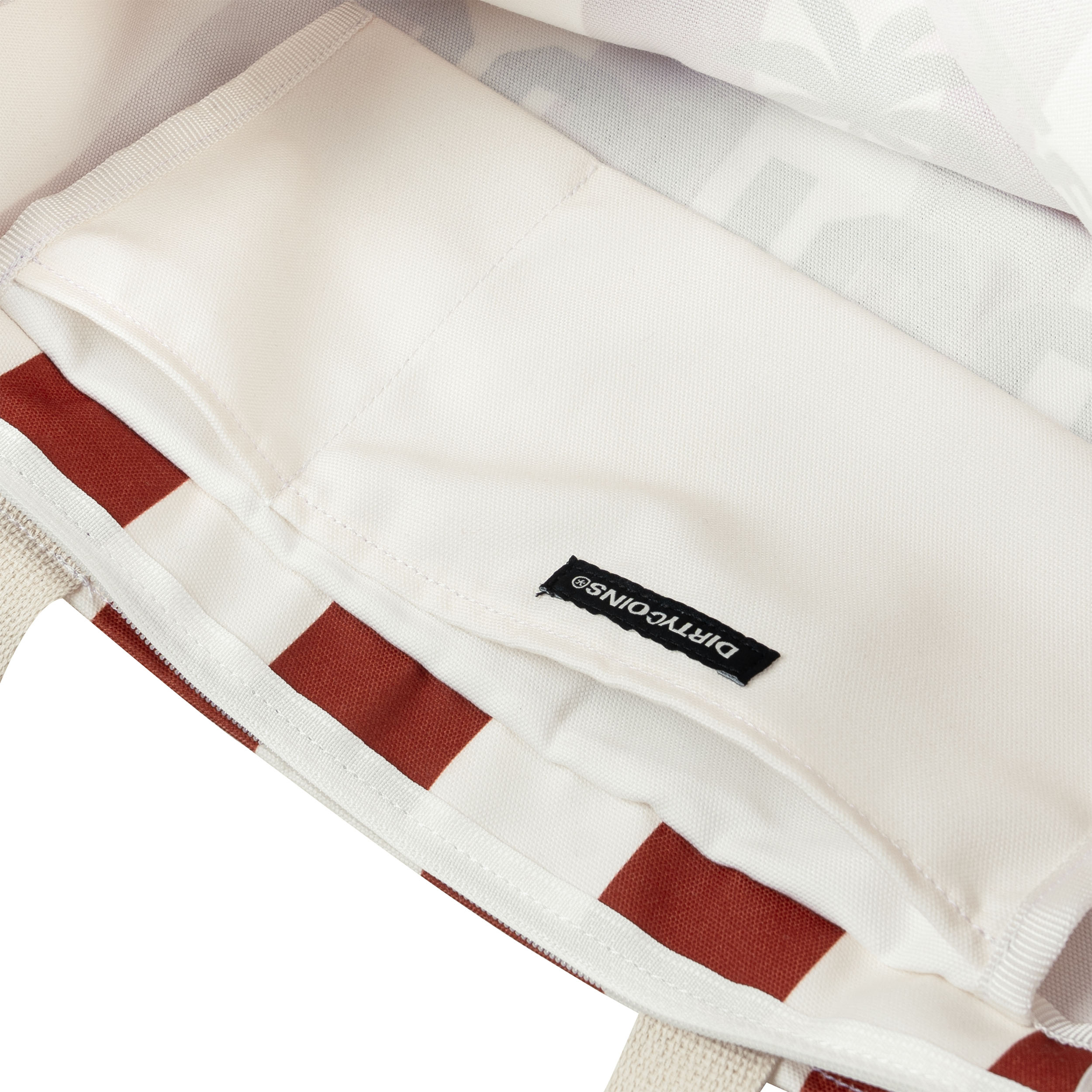 Túi Tote Canvas School Striped - Red