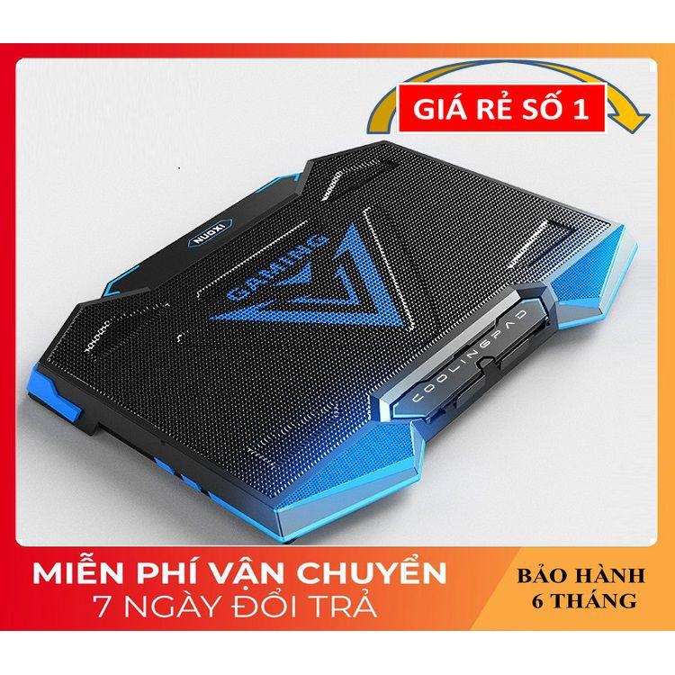 Đế Tản Nhiệt Laptop ️️ Quạt Tản Nhiệt Với 5 Quạt Làm Mát Siêu Tốc - Tản Nhiệt Ram Bảo Vệ Máy Tính Của Bạn H9.1