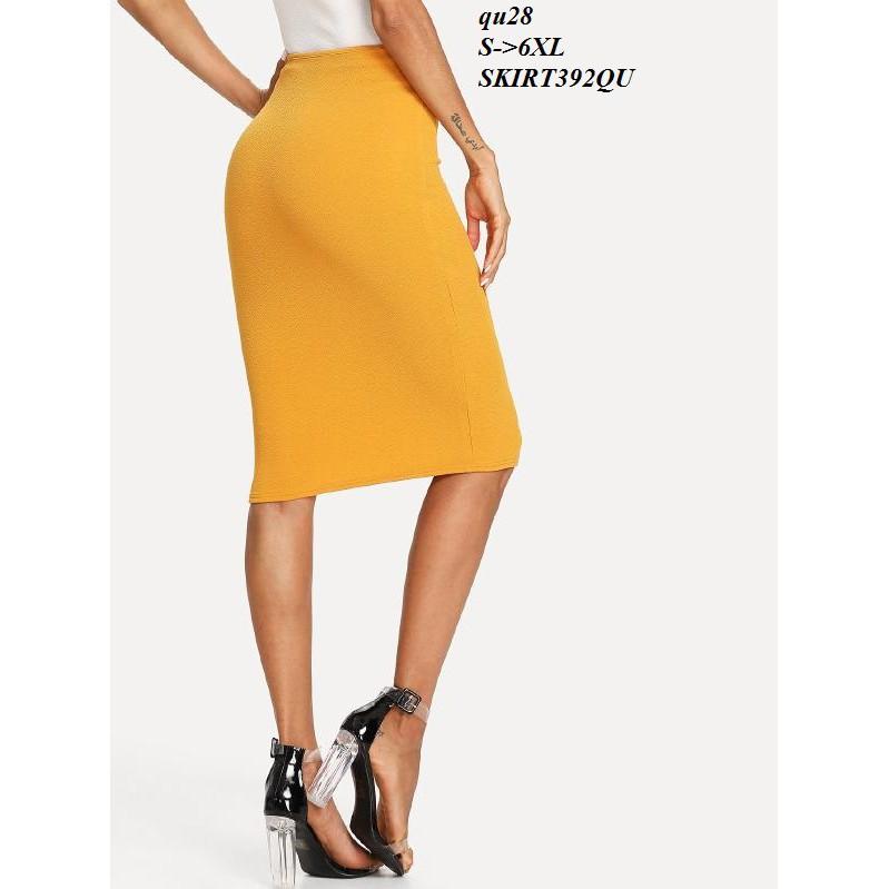 SKIRT310 CHÂN VÁY BÚT CHÌ CÔNG SỞ