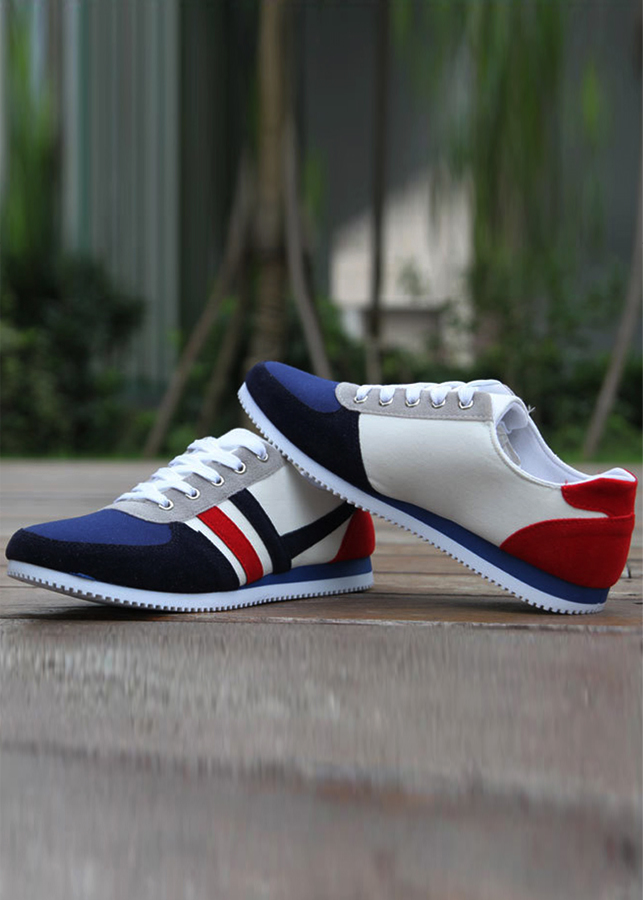 Giày sneaker thời trang nam ,sọc cá tính 9600602