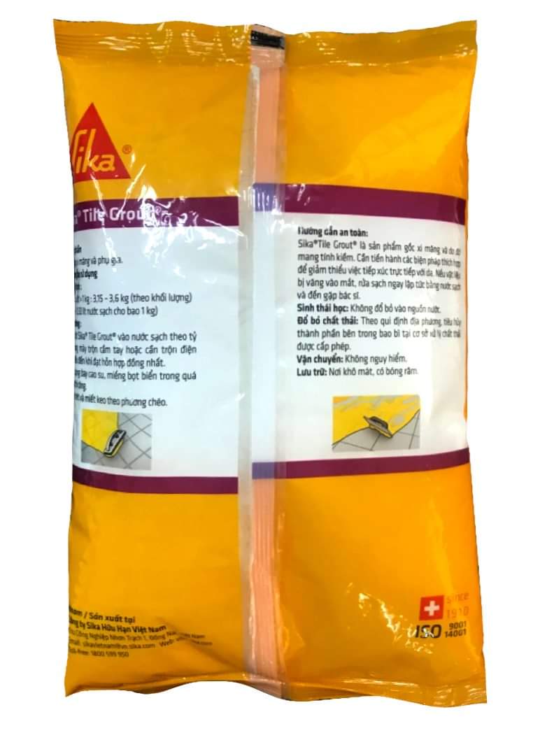 Keo chà ron Sika Tile Grout [1kg] Trám khe chít mạch gạch