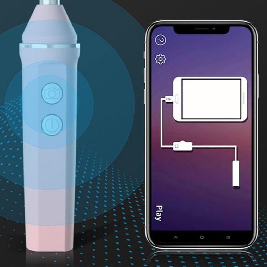 Ear Cleaning Endoscope 3.9mm Visual HD Ear Pick Spoon