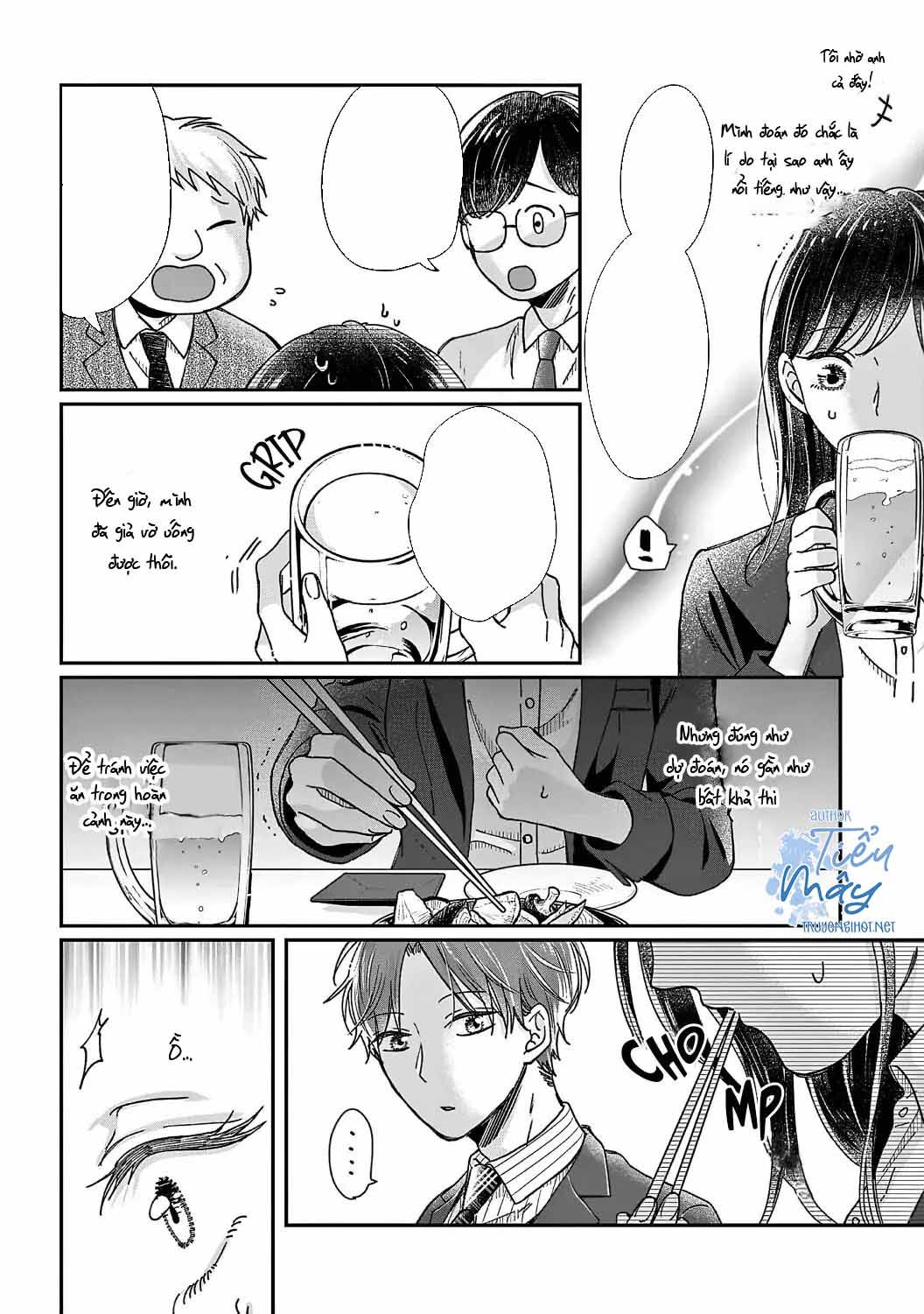 đồng nghiệp ưu tú phát hiện ra điểm yếu của tôi chapter 1 13