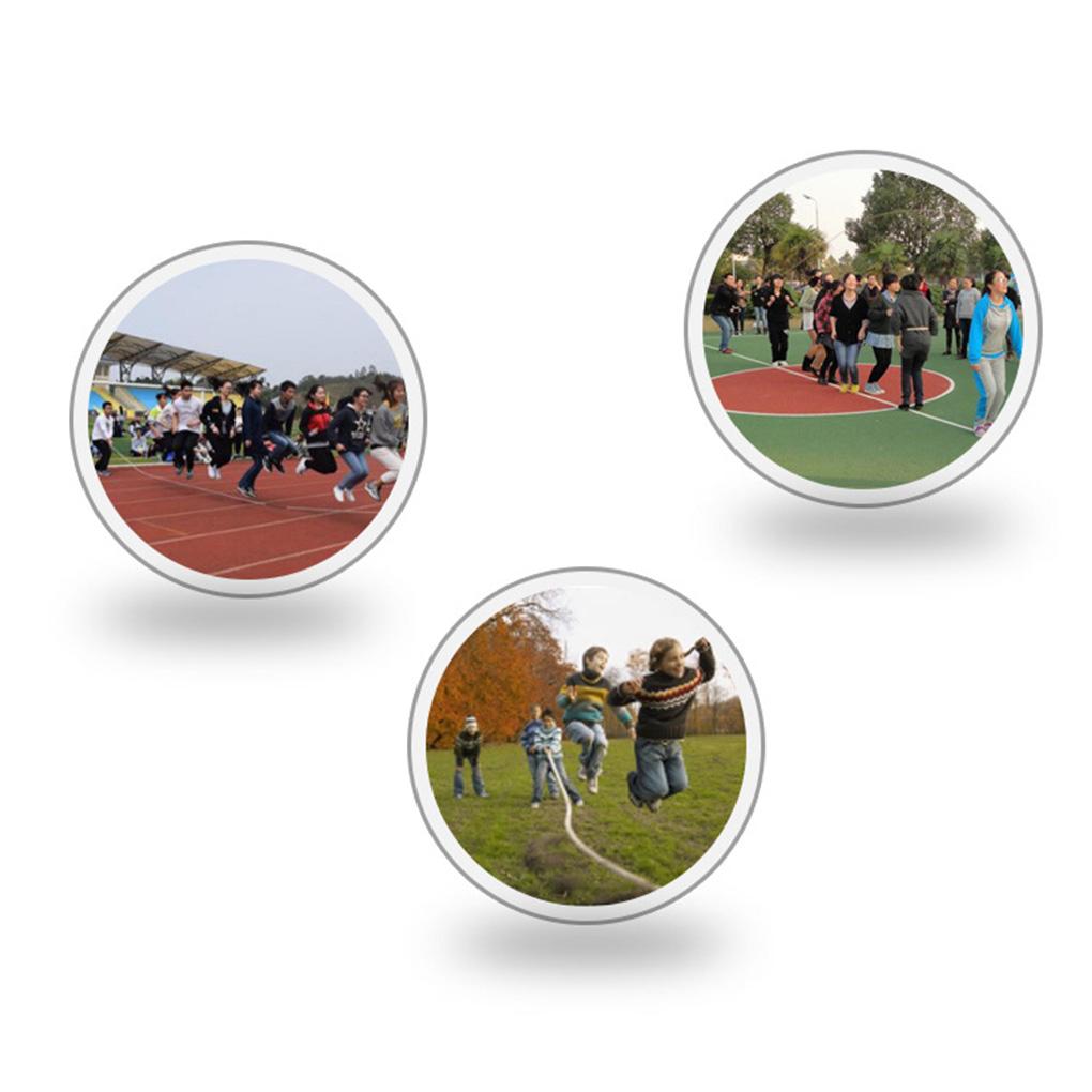 5/7/10M Thể Thao Dây Nhảy Cotton Gai Dây Nhảy Tay Cầm Bằng Gỗ Bền Nhảy Dây Dài Nhiều Người Chơi dây Nhảy Thể Dục