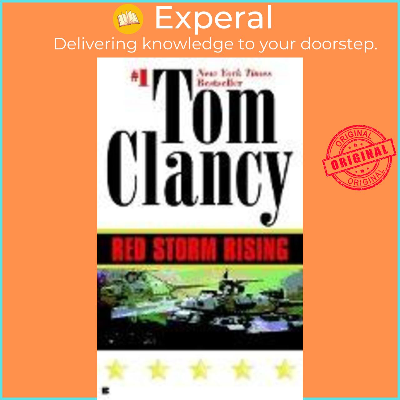 Sách - Red Storm Rising  A Suspense Thriller by Tom Clancy US edition, paperback