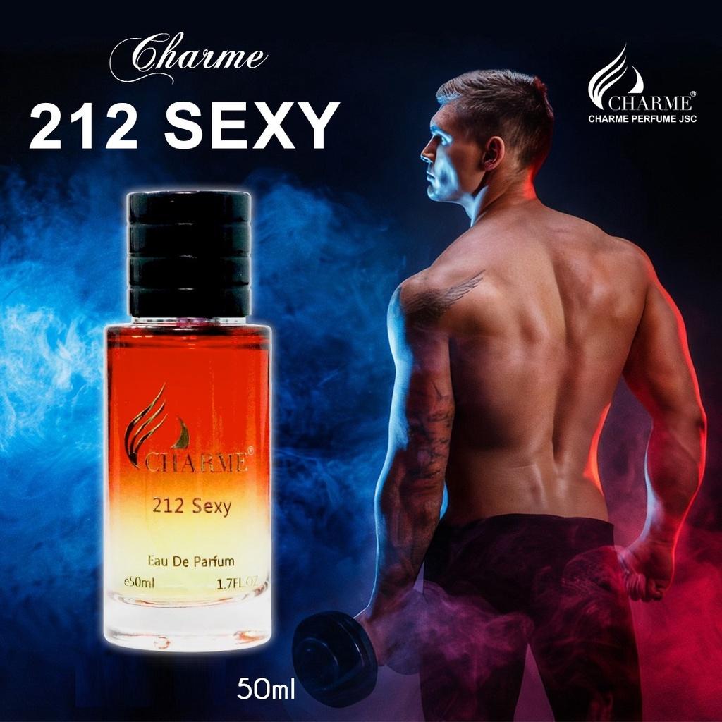 Nước hoa nam thơm lâu, Charme 212 Sexy, phong cách lịch lãm, cuốn hút, lưu hương lâu, 50ml