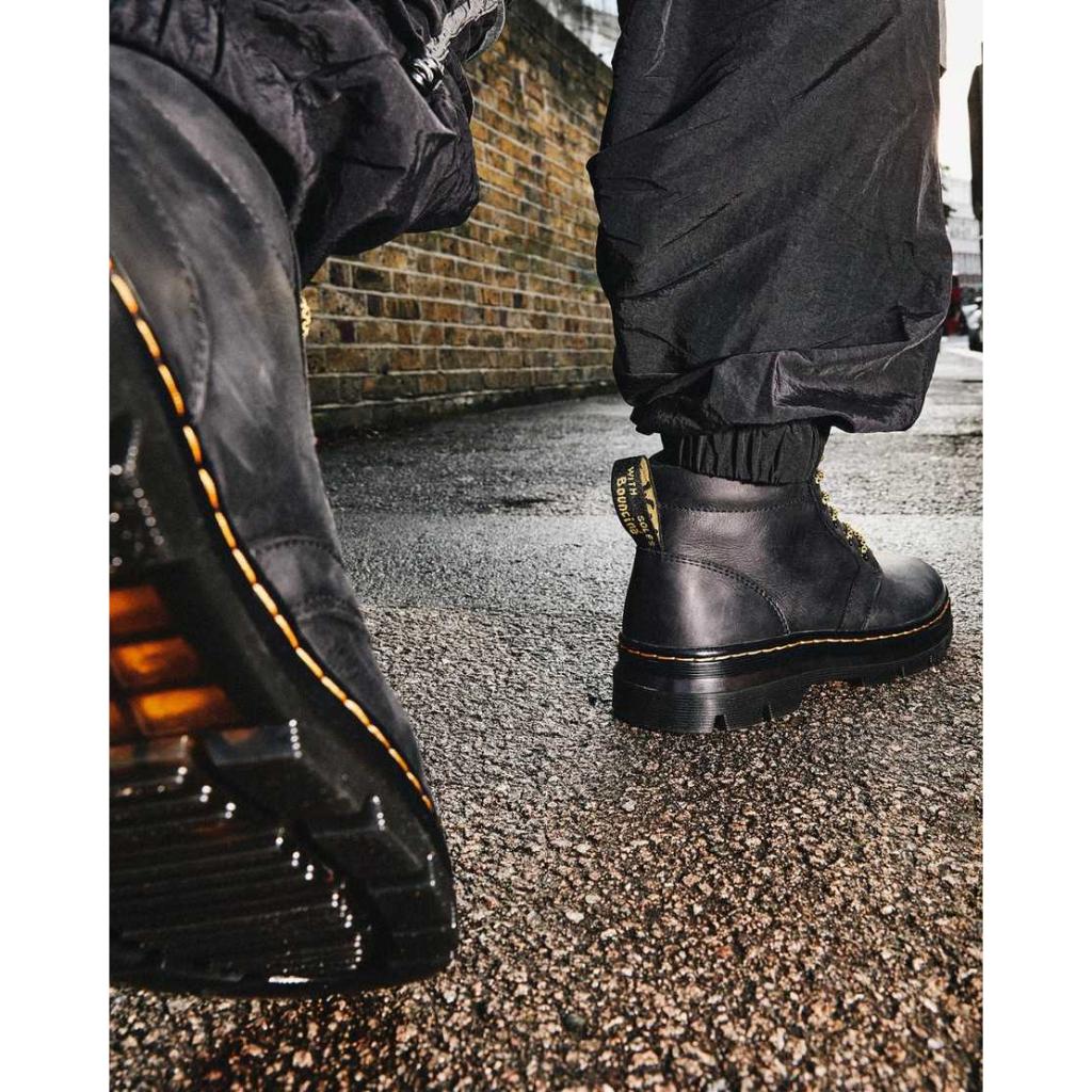 Giày Dr. Martens Hoàng Phúc Bonny Leather Casual Boots Phong Cách Công Sở Sang Chảnh