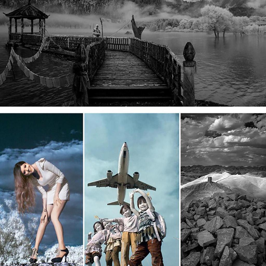 77mm Infrared IR Filter 720nm Pass   for Camera Lens Special Effects