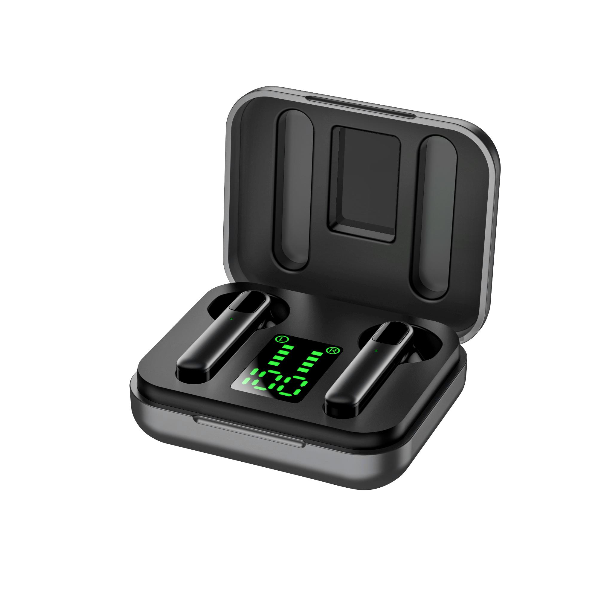 Mini  Bluetooth  5.0  Wireless  Headset Rechargeable Stereo Sports Earbuds