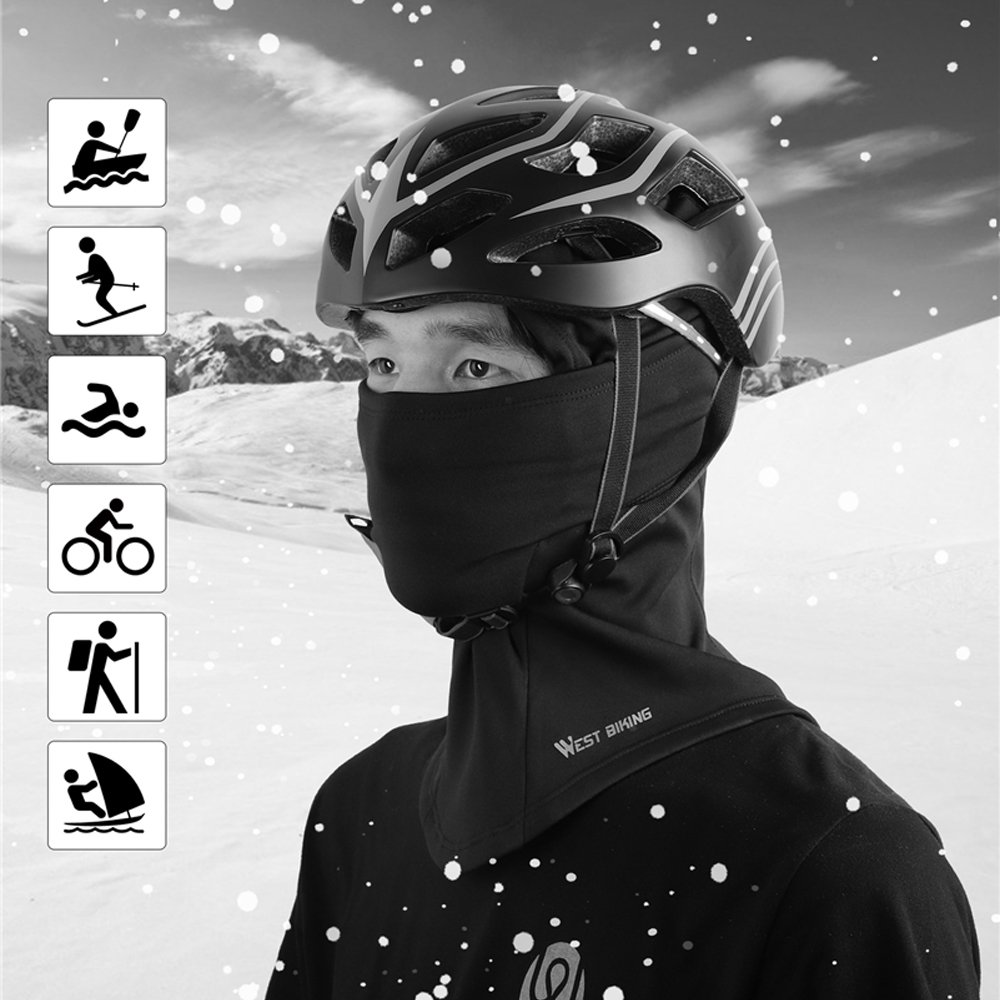 WEST BIKING Mặt Nạ Toàn Mặt Chuyên Dụng Cho Hoạt Động Thể Thao Mùa Đông