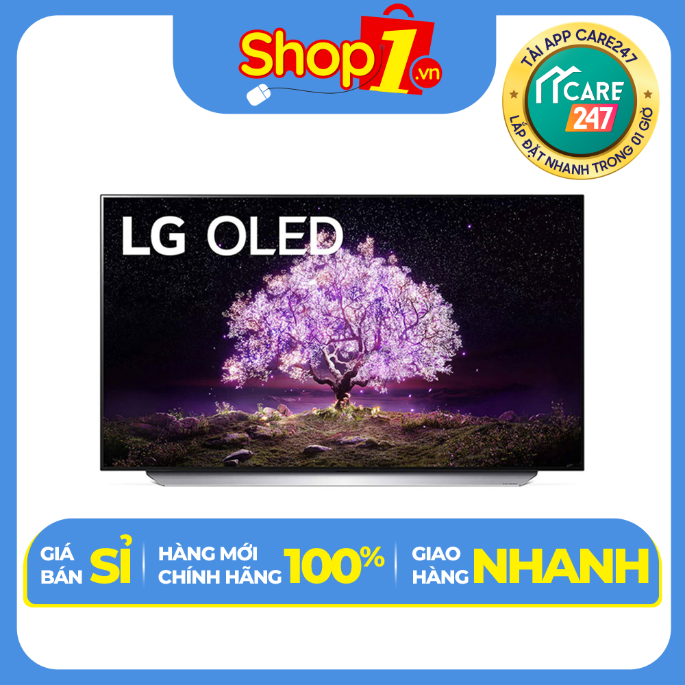 Smart Tivi OLED LG 4K 48 inch 48C1PTB - Hàng chính hãng - Chỉ giao HCM