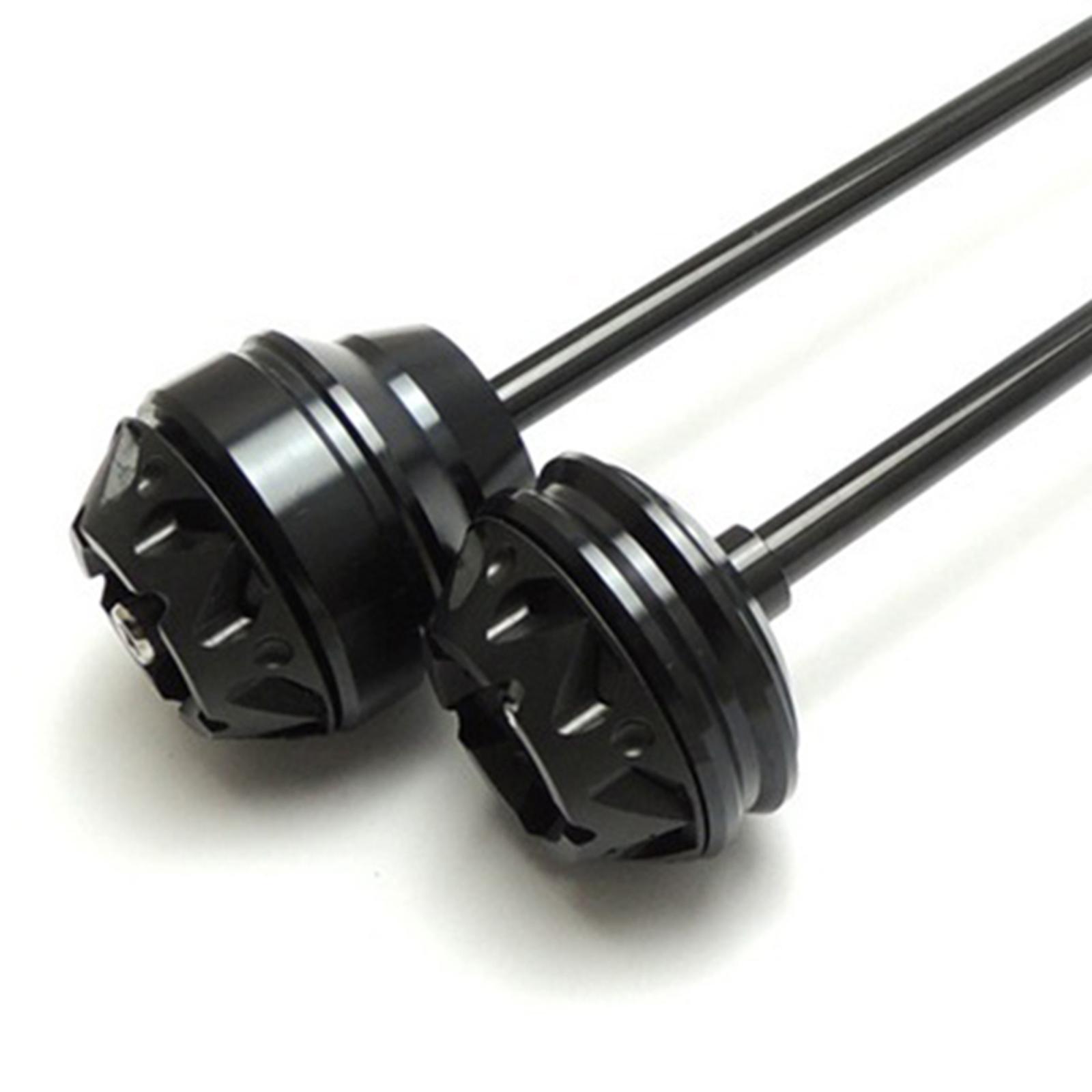 Motorcycle Front & Rear Wheel Fork Axle Sliders Cap Crash Protector for Yamaha MT-09 2014-2016 FZ-09 2014-2016