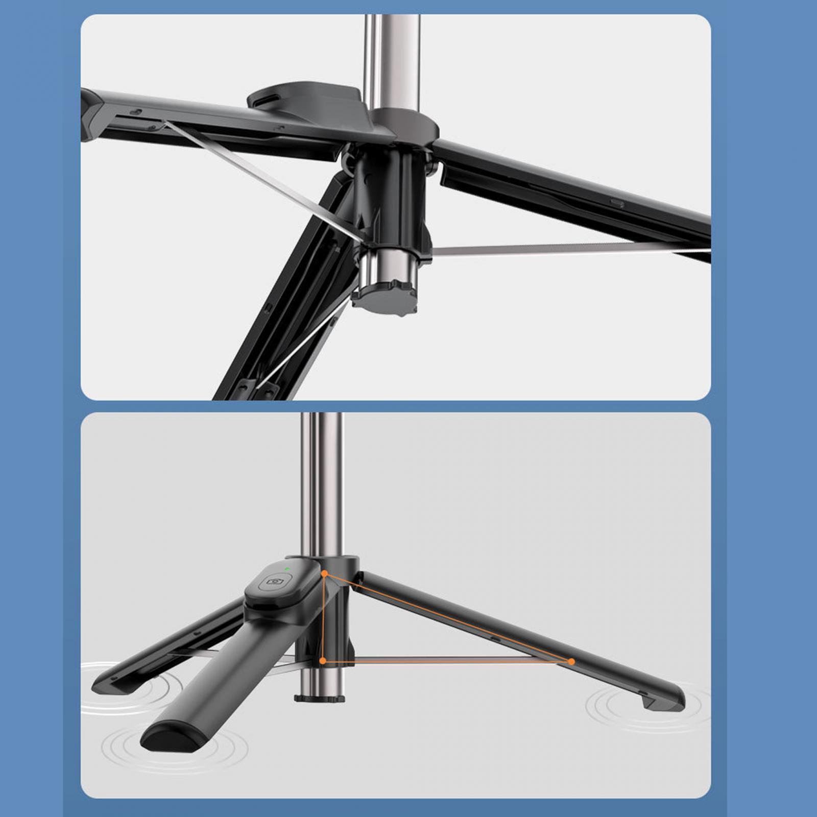 Phone Selfie Sticks Stable Extension Rod for Live Events Travel Snowboarding