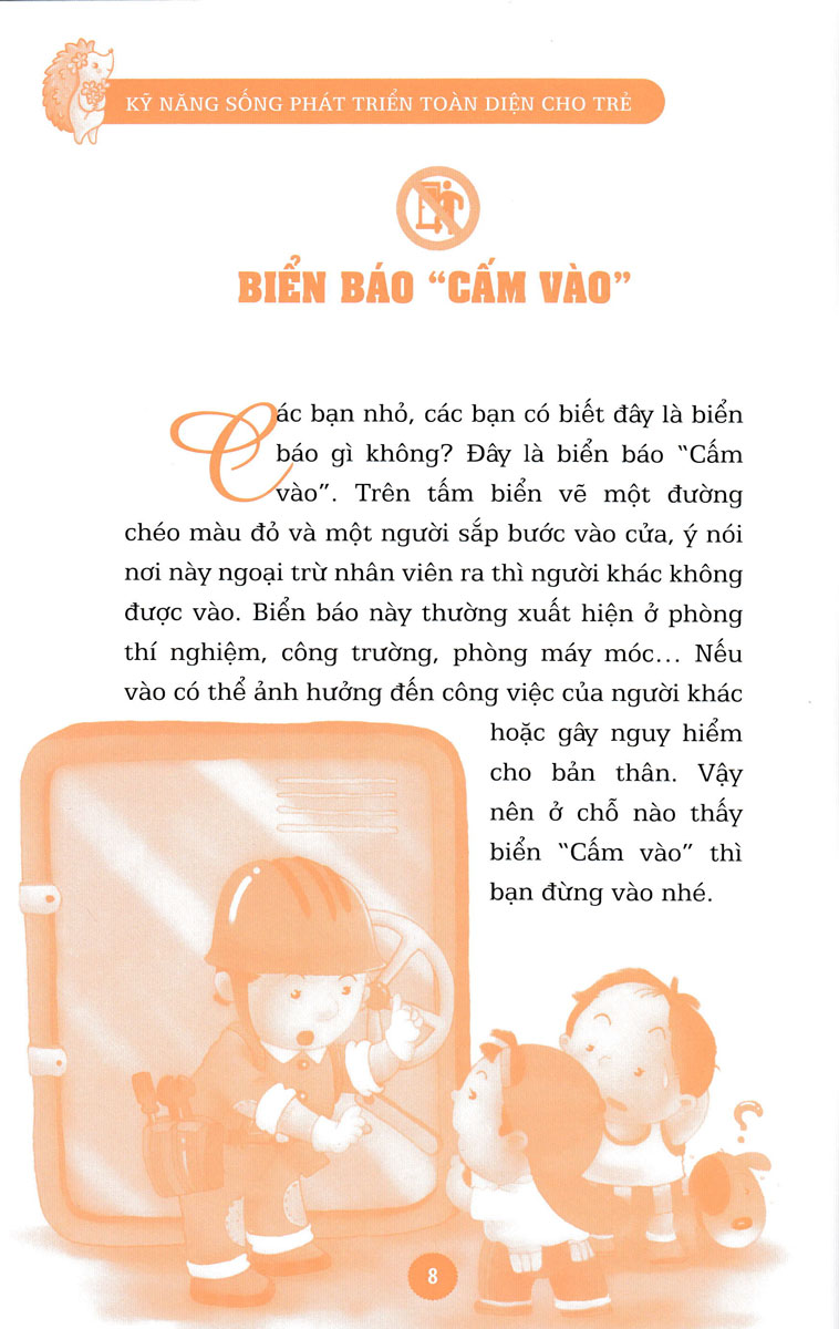 Kỹ Năng Sống Phát Triển Toàn Diện Cho Trẻ - Kiến Thức Về An Toàn (Sbooks)