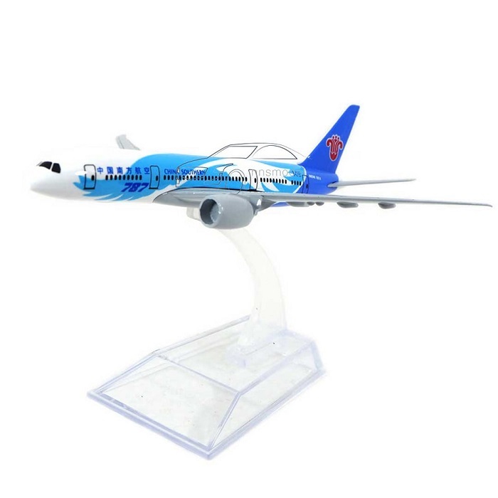 Mô hình máy bay tĩnh B787 China Southern 16cm