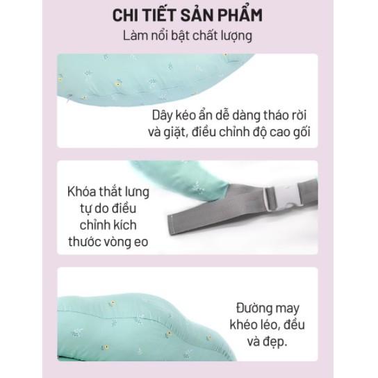 Gối Cho Bé Bú Oeko-Tex 15° - hàng cao cấp