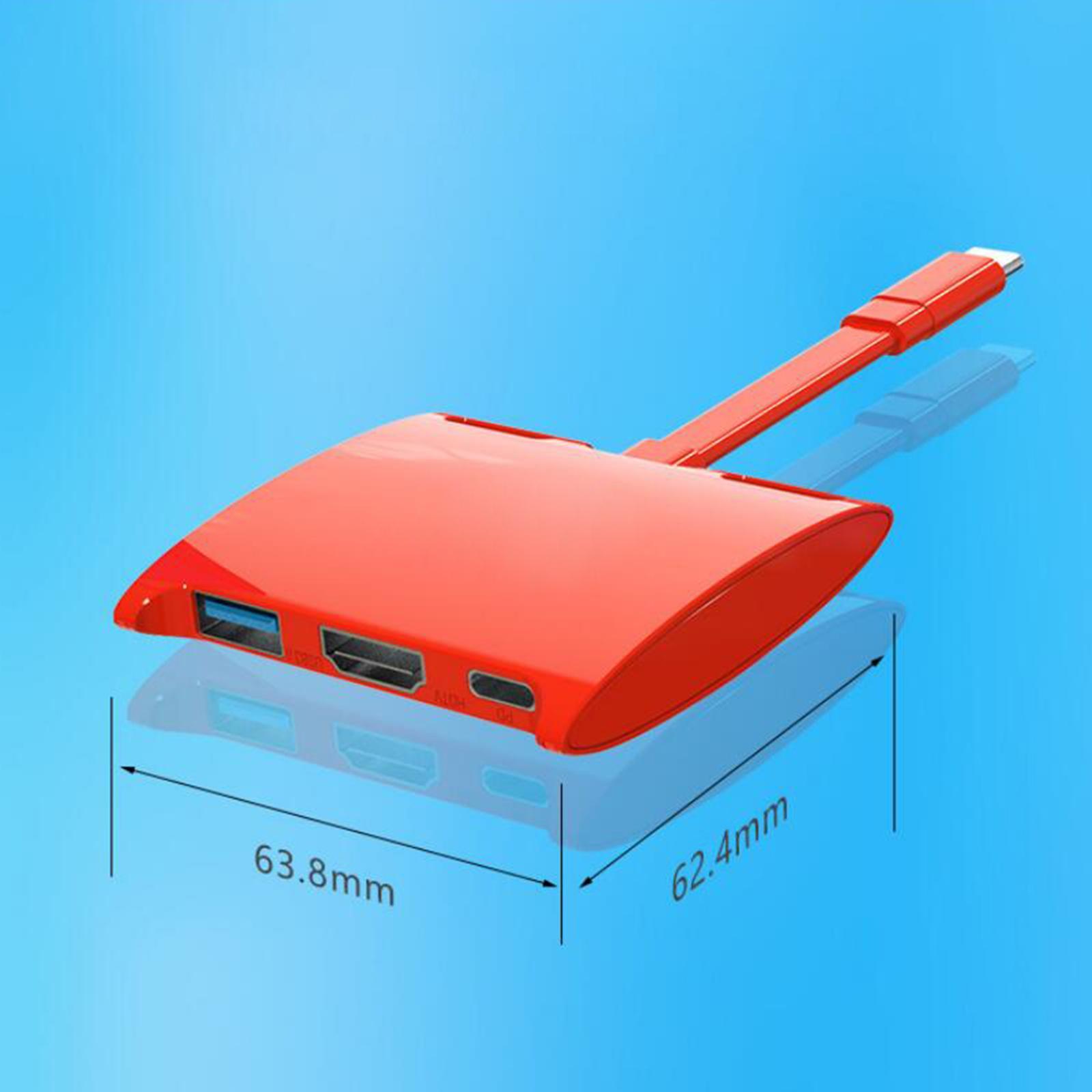 Docking Station for Switch Type C to 4K USB 3.0 PD 4K