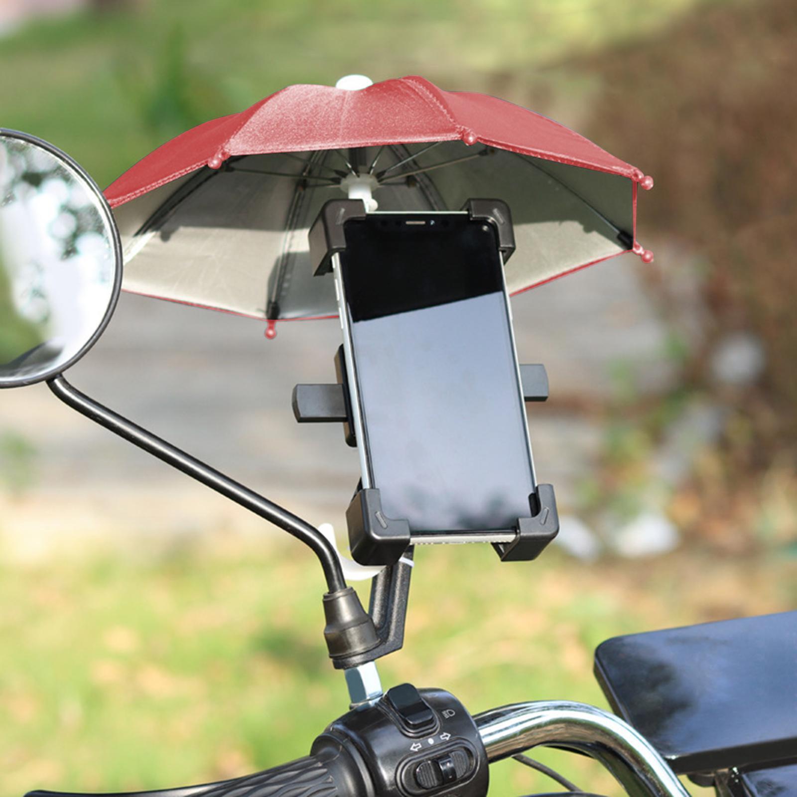 Phone Umbrella Sun Shade for Outdoor Vehicle Toy