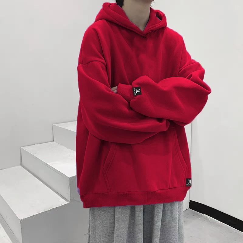 Áo Hoodie oversize trơn Basic, JACKLANE , Áo nam nữ Unisex Jack Lane dài tay chất vài dày ấm phong cách Hàn Quốc