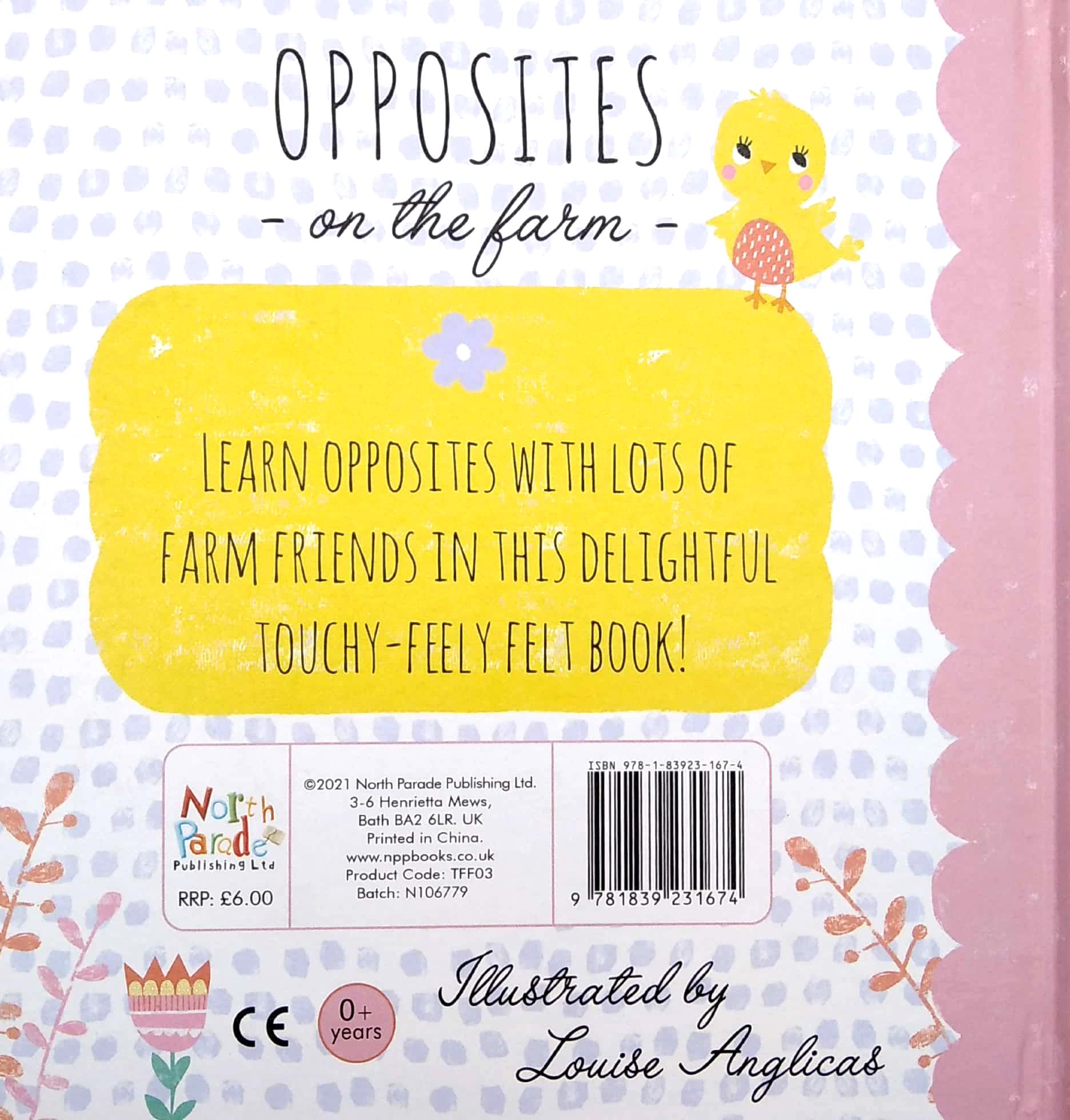 Opposites On The Farm - Felt Friends