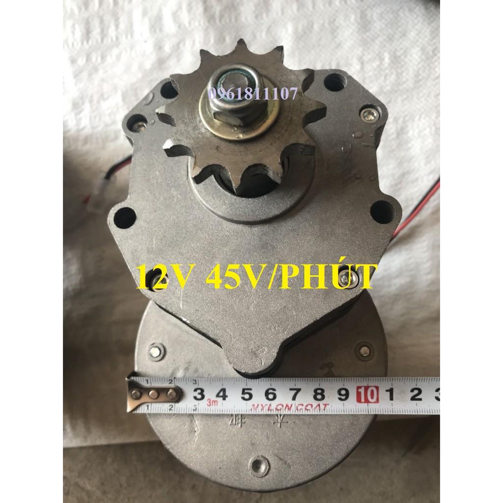 Motor giảm tốc 12V 600W 45 vòng phút