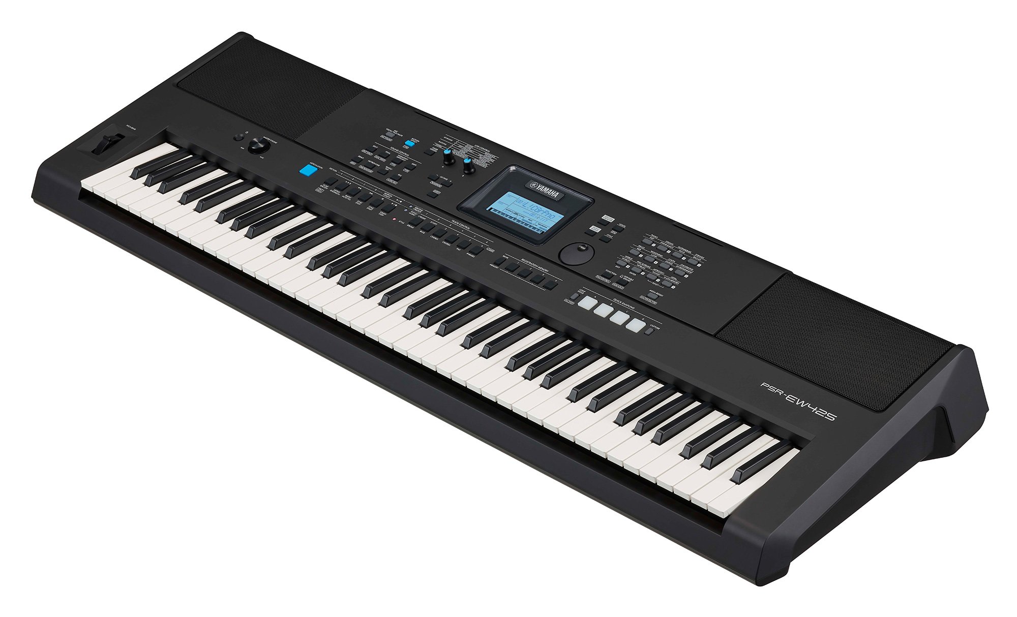 Đàn Organ điện tử/ Portable Keyboard - Yamaha PSR-EW425 (PSR EW425) - Màu đen - Hàng chính hãng