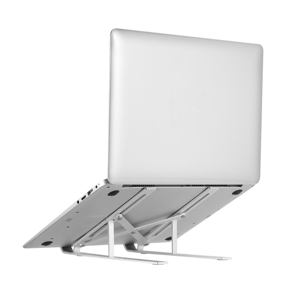 6-level Adjustable Laptop Stand Portable Folding Aluminum Alloy Laptop Bracket Non-slip Laptop Tablet Holder