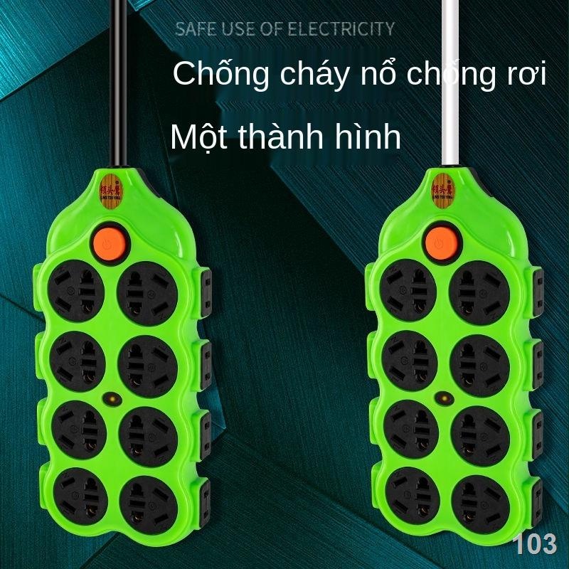Ổ Cắm Điện 56 Lỗ Thông Minh Đa Năng Chống Giật, Phích Điện Chống Cháy Nổ