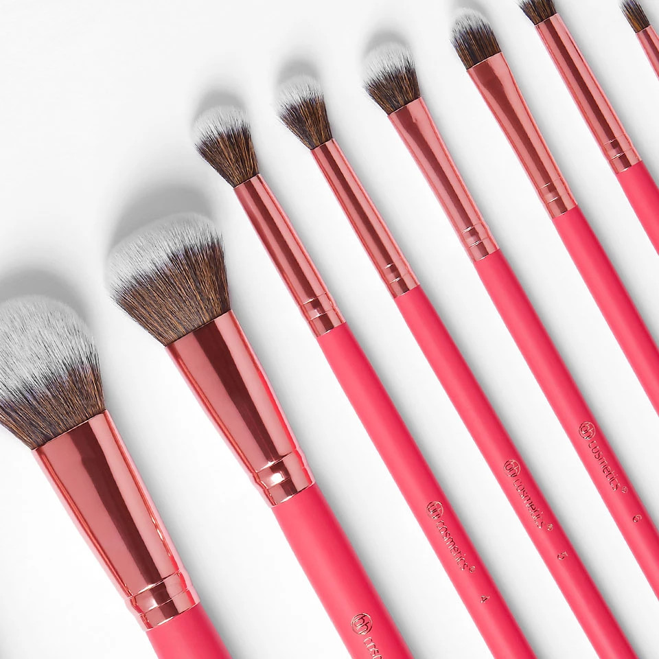 Set Cọ 10 Cây BH Cosmetics Bombshell Beauty Brush Set - KÈM TÚI NHUNG