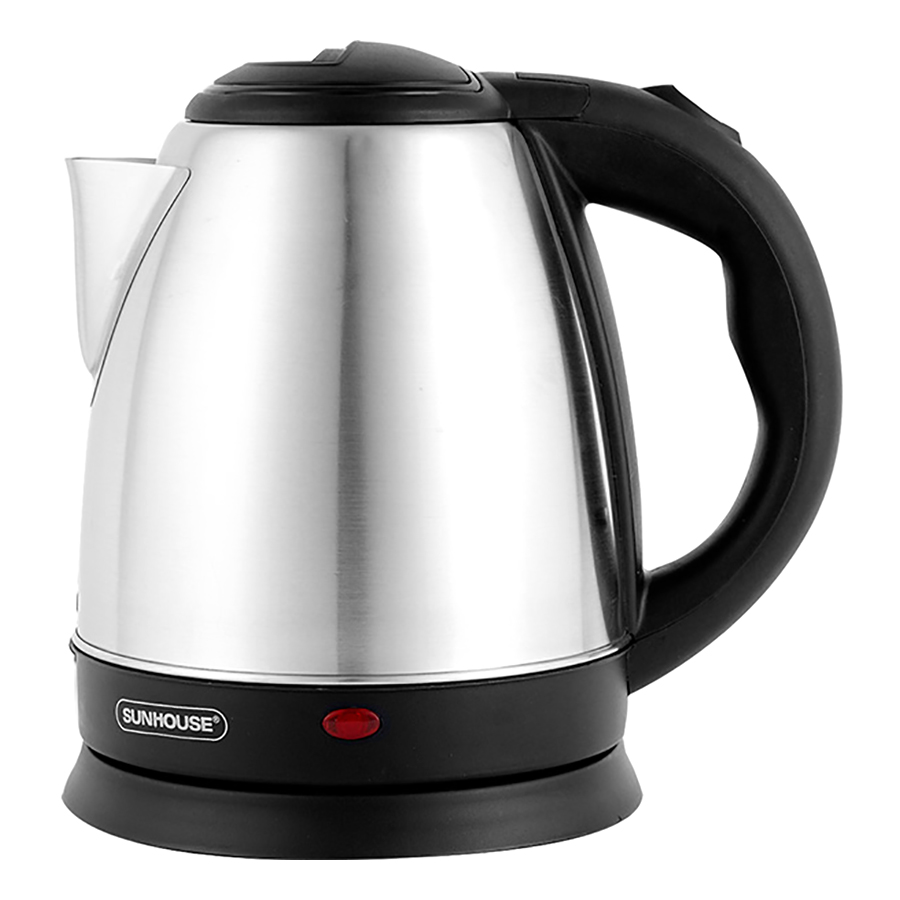 Bình Đun Siêu Tốc Điện Inox Sunhouse Shd1057 1.5L - Hàng Chính Hãng