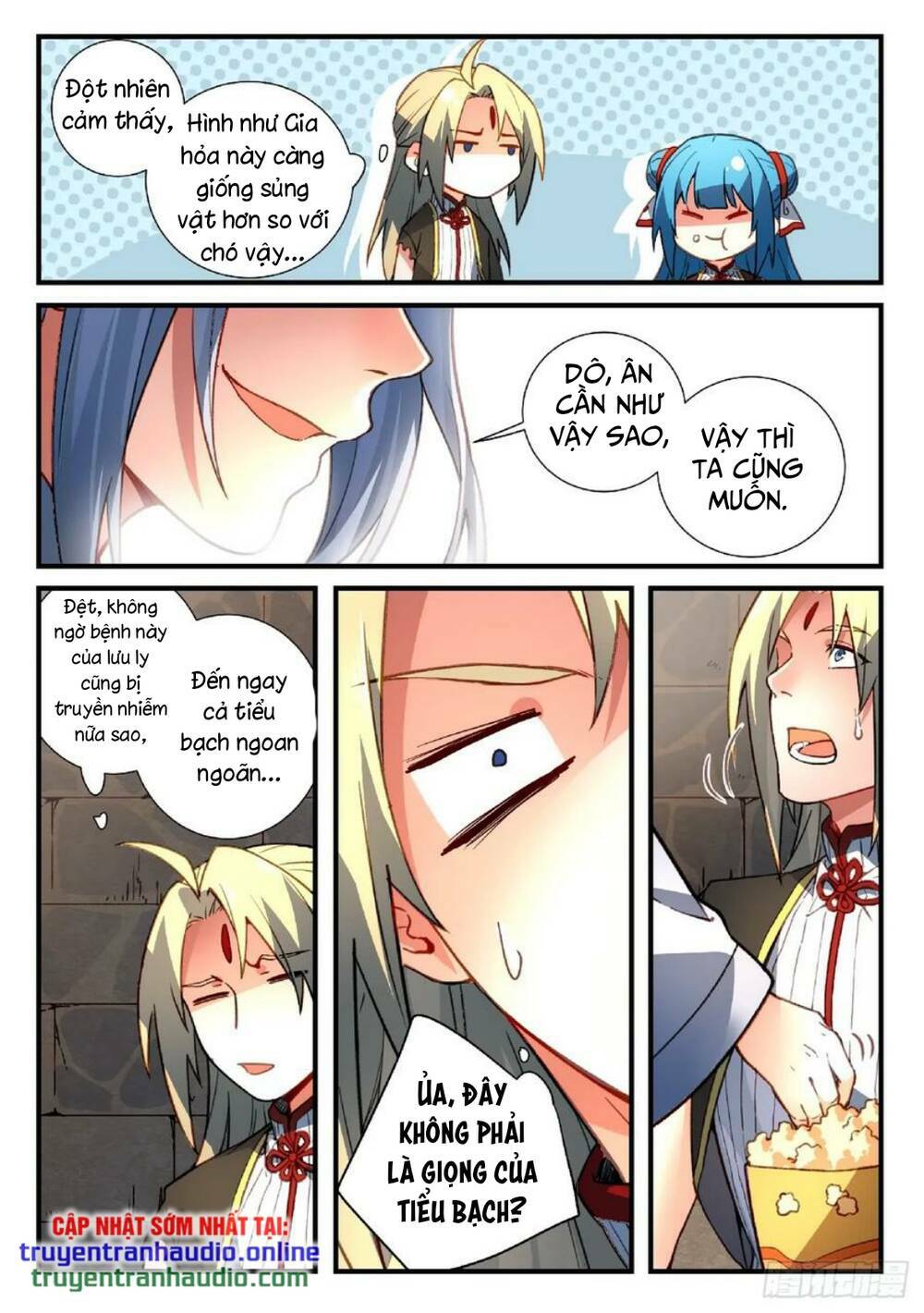 trước kia có tòa linh kiếm sơn chapter 557 10