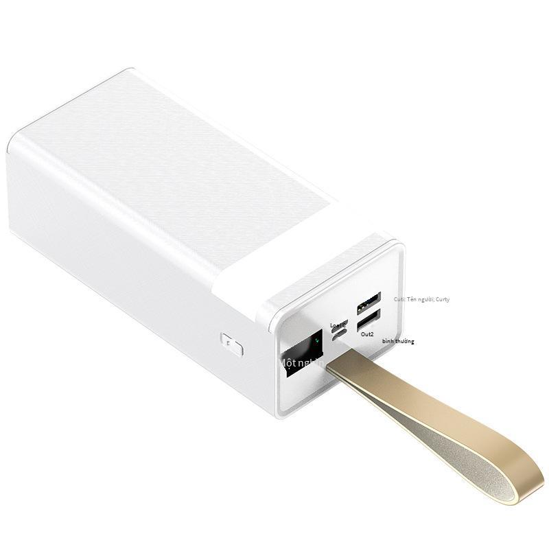 Đảm bảo chất lượng tại chỗ sạc dự phòng dung lượng siêu lớn 50000 mAh sạc nhanh điện thoại di động phát sóng trực tiếp ngoài trời tuổi thọ pin