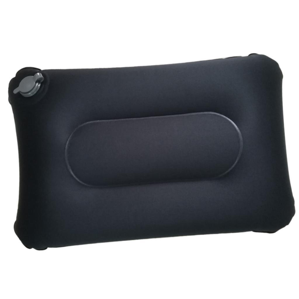 2xInflatable Camping Pillow Head Neck Protective, Rest Blow Travel Pillows