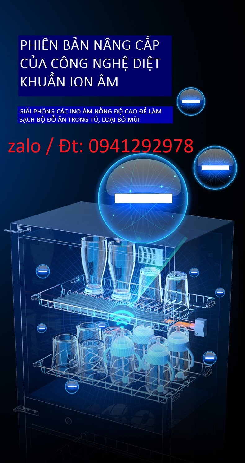 Máy sấy ly chén-sấy cốc thủy tinh 280 lít-Máy sấy Bát  280L-bảo hành 1 năm