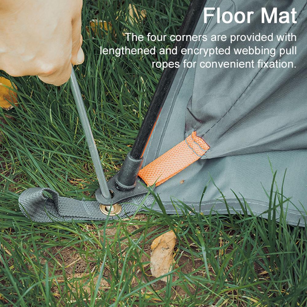 Outdoor Waterproof Camping Floor Mat Thicken Picnic Mat Wear-resistant Oxford Cloth Ground Pad Multifunctional Moisture-proof Ground Mat