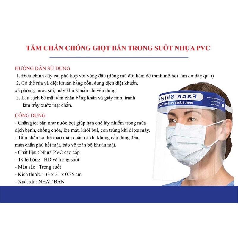 Tấm chắn chống giọt bắn trong suốt nhựa PVC