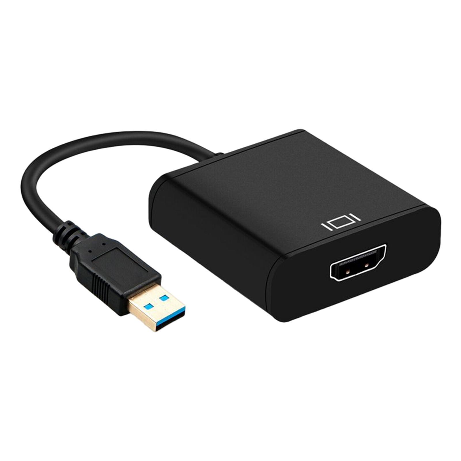1080P 60Hz USB 3.0 to Audio Video Adapter Video Output for Laptop