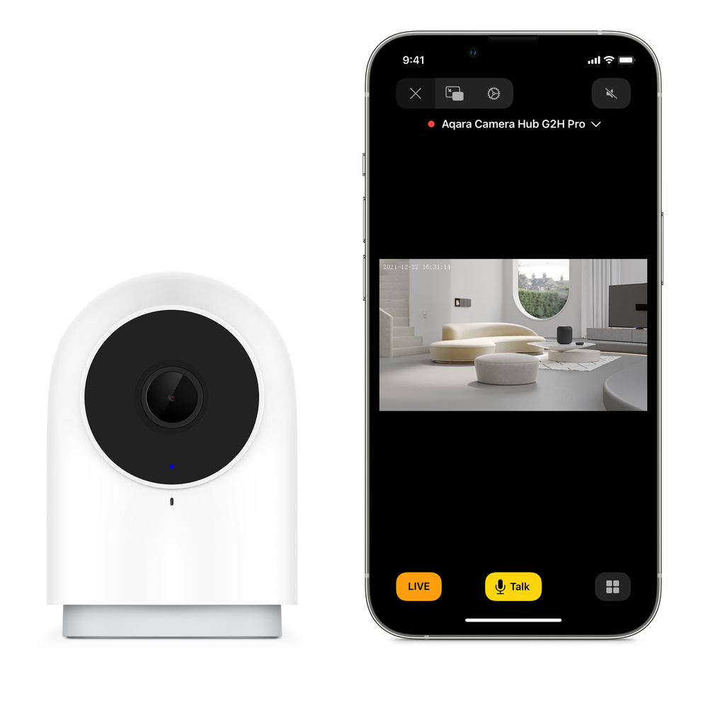 Camera Hub Aqara G2H Pro 1080p Bản Quốc Tế CH-C01 Tương thích HomeKit - Tầm nhìn ban đêm, Âm thanh hai chiều - Hàng Chính Hãng