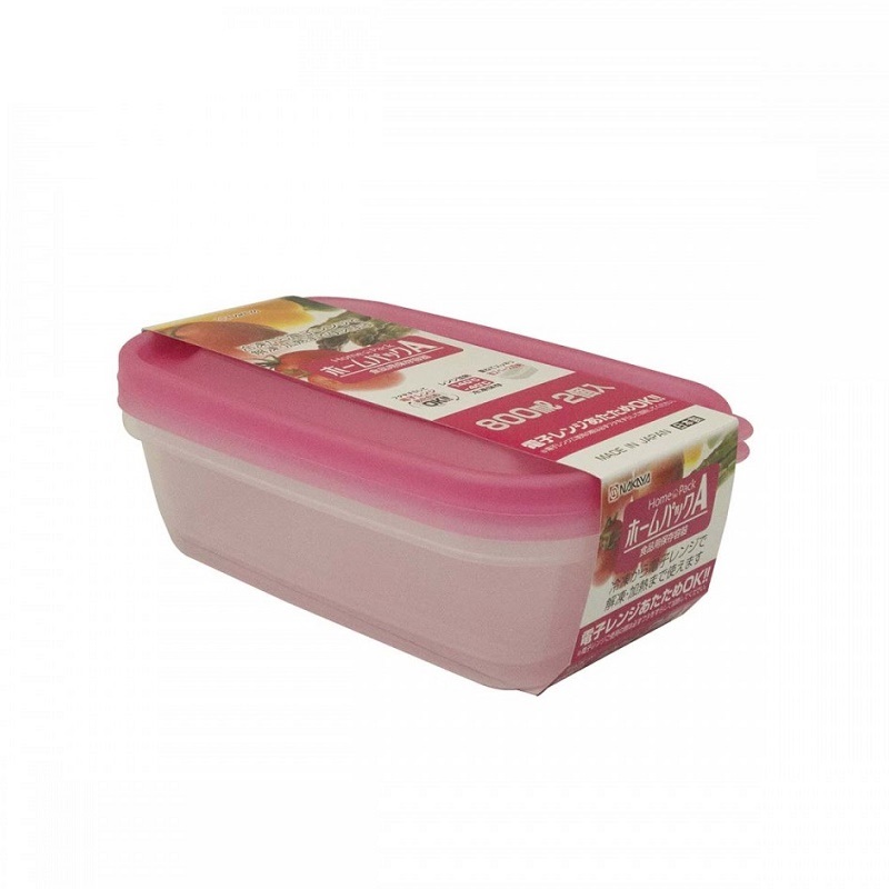 Bộ 2 hộp đựng bảo quản nắp mềm dung tích 800ml - Hàng nội địa Nhật Bản.