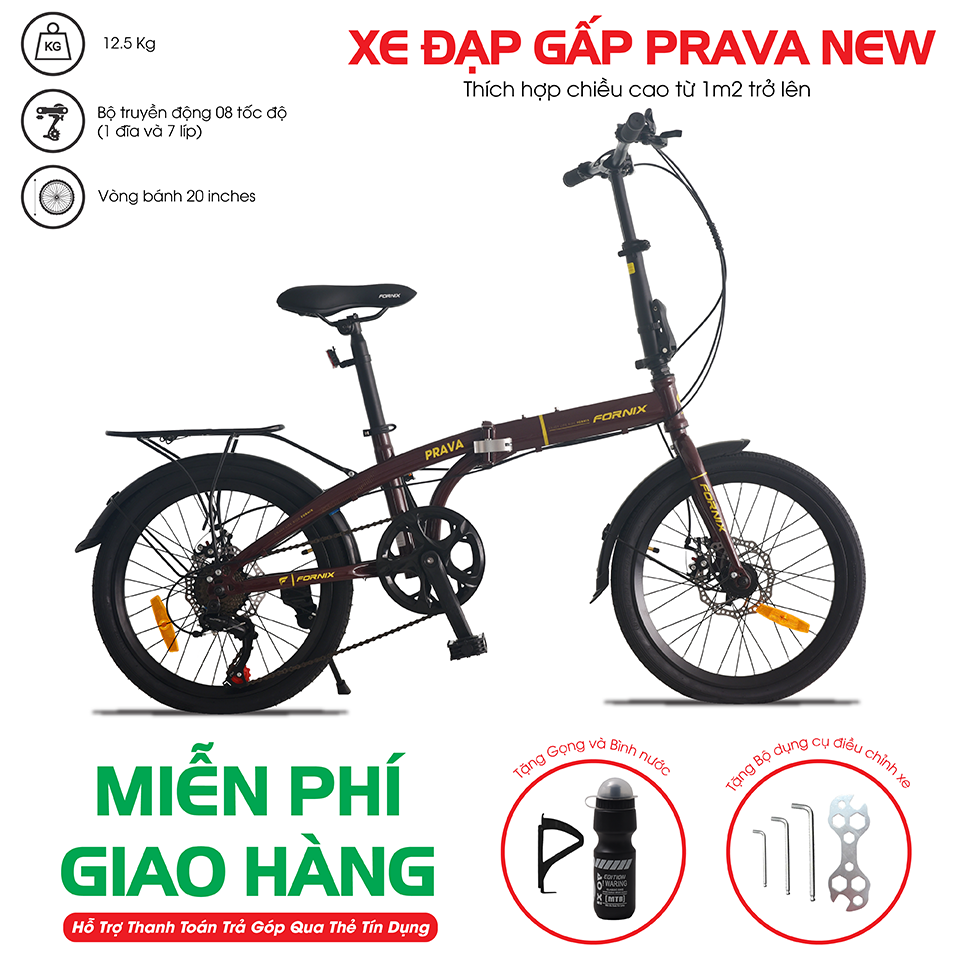 XE ĐẠP GẤP FORNIX PRAVA NEW