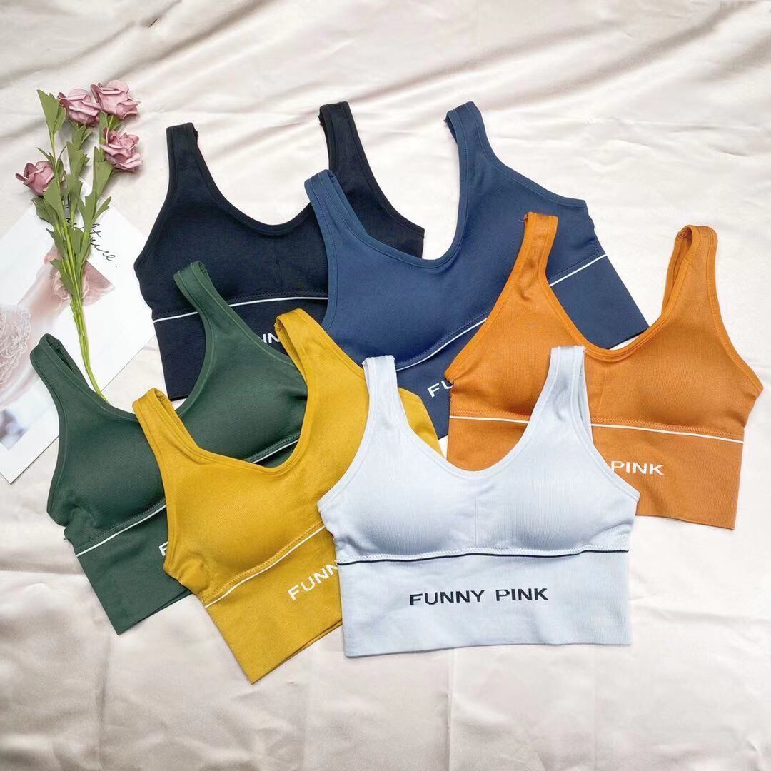 Áo Bra Tập Thể Thao Nữ Freesize Có Sẵn Mút