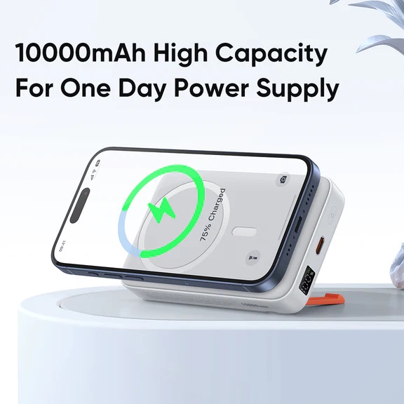 Pin Sạc Dự Phòng Không Dây Mcdodo 10000mAh 20W Built-in Bracket Magnetic Wireless Power Bank (Hàng chính hãng)